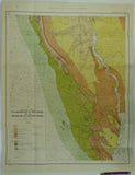 Myanmar. Cotter, G.de P. (1938). ‘The Geology of Parts of the Minbu, Myingyan, Pakokku and Lower Chindwin Districts, [Mandalay region] Burma’ in <em>Memoirs of the G S of India</em>,