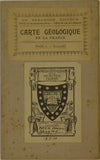 Sheet 3, Boulogne, Carte Géologique Détaillée de, 1885, 2nd edition, 1:80,000 scale