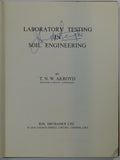 Ackroyd, T.N.W. (1957). Laboratory Testing in Soil Engineering. London: Soil Mechanics Ltd. Hardback,