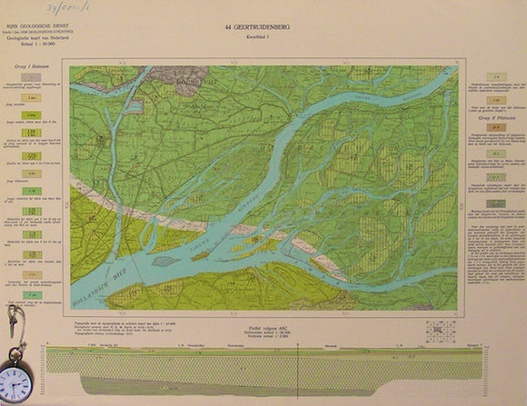 Sheet 44-I, 1:50,000. Gertruidenberg, 1937