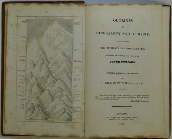 Phillips, William. 1826. Outlines of Mineralogy and Geology, Comprehending the Elements of those Sciences