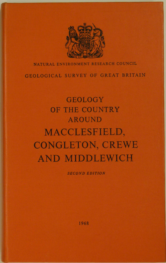 Sheet Memoir 110. Macclesfield, Congleton, Crewe and Middlewich, by Evans, WB. et al.