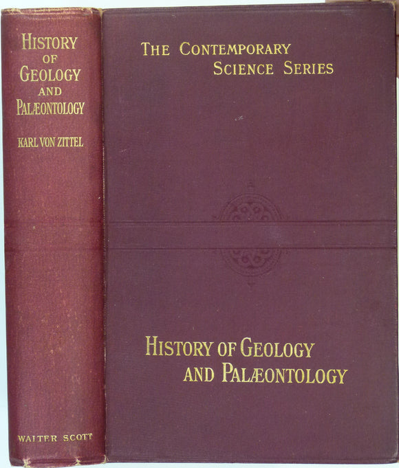 Zittel, Karl A von (1901). History of Geology and Palaeontology to the end of the Nineteenth Century. London: Walter Scott,