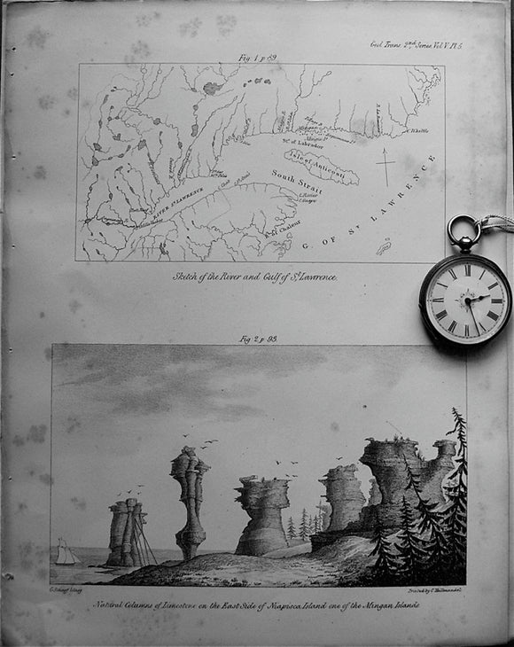 Sketch of the River and Gulf of St.Lawrence, 1833