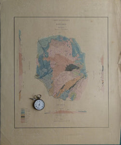 Carte Géologique du Morvand