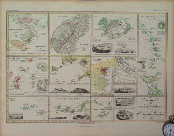 Specialia vom Vulkan-Gurtel des Atlantischen Ocean's, 1850