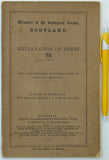 Sheet memoir 75. (1896). Hinxman, L.W. and Teall, J.J.H. West Aberdeenshire, Banffshire, Parts of Elgin and Inverness. Edinburgh: HMSO