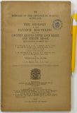 Sheet memoir 92. (1913). Peach, B.N. and Horne, J. et al. The Geology of the Fannich Mountains and . . . Upper Loch Maree and Strath Broom.