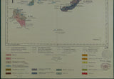 Greece. (c1920). [Geological Maps of] (‘Ap38)Syros and Milos (‘Ap39) Naxos and Amorgos from the series Geological Map of Greece