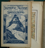 Ball, John (1898). The Western Alps; the Alpine Guide. London: Longmans, Green and Co. 3rd edition. xlix + 612pp. Hardback,