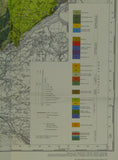 Sheet  92, 93 New Series 1” Anglesey, 1972. Institute of Geological Sciences [BGS]. includes parts of sheets 94, 105 & 106. Colour printed folded map,