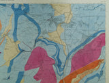 Ayrshire, 11 (1871)1:10,560 scale OS basemap 1858. Dalry is located in the northeast corner. Colour washed engraving,