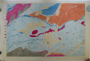 Ayrshire, 12 (1870)1:10,560 scale OS basemap 1858. Covers parts of Kilwinnin and Stewarton districts. Colour washed engraving,