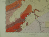 Ayrshire, 47(1868)1:10,560 scale OS basemap 1860. Covers part of Dalmellington district. Colour washed engraving,