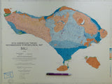 Indonesia. (1972). Reconnaissance Hydrogeological Map , Bali. Geological Survey of Indonesia. 1:250,000 scale. Colour