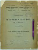 Renier, Armand, (1930), Considérations sur la Stratigraphie du Terrain Houllier de la Belgique. Bruxelles: Musée Royal d’Histoire Naturelle de Belgique. 101pp + foldout stratigraphic chart.