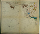 Dumont, André (1853). Carte Géologique de la Belgique, 1st edition. Scale 1:160,000. Complete set of 9 hand-coloured maps. Signed by Dumont.
