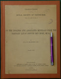 M’Lintock, W.F.P. (1915). On the Zeolites and Associated Minerals from the Tertiary Lavas Around Ben More, Mull. Edinburgh: Royal Society