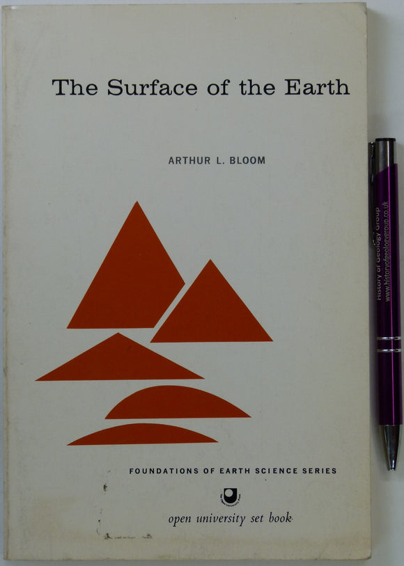 Bloom, Arthur (1969). The Surface of the Earth. London: Prentice Hall International, 1st edition. 152 +viii pp. PB.