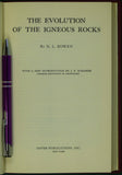 Bowen, N.L (1956). The Evolution of the Igneous Rocks. New York: Dover, facsimile of 1st edition 1928. xii + 334pp. Modern rebound hardback,