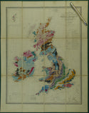 Wyld, James (mid 1870s). [Geological] Map of the United Kingdom of Great Britain and Ireland. London: James Wyld. Scale 1: 2,280,000