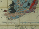 Geikie, Archibald (1864). Geological Map of the British Isles. Edinburgh: W.&amp; A.K. Johnston. 1st edition. Scale 1:890,000