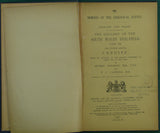 Sheet Memoir 263. Cardiff (Geology of the South Wales Coalfield, part III), by Strahan, A Cantrill, TC, 1902. First edition.