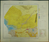 Chad (1956).[geological map of] Fort-Lamy. Paris: Direction des Mines et de la Geologie de l’A.E.F . 1:1,000,000 scale.&nbsp; Colour lithograph,