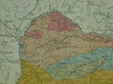 Congo and Ruanda Burundi. (1951). Carte Géologique du Congo Belge et du Ruanda-Urundi. Liège: Royaume de Belgique, Ministère des Colonies