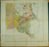 Congo and Ruanda Burundi. (1951). Carte Géologique du Congo Belge et du Ruanda-Urundi. Liège: Royaume de Belgique, Ministère des Colonies