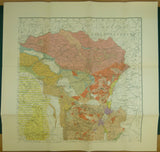 Congo and Ruanda Burundi. (1955). Carte Géologique du Congo Belge et du Ruanda-Urundi. Liège: Royaume de Belgique
