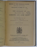 Sheet memoir 325 and 326/340 (1902 &amp; 1911). Two memoirs, Exeter and Sidmouth / Lyme Regis, bound together. Geology of the Country Around