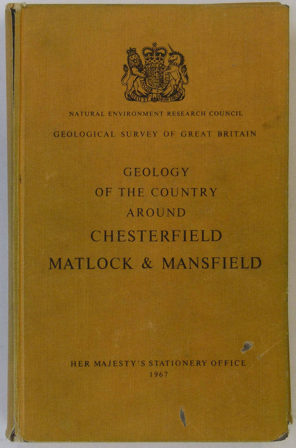 Sheet Memoir 112. Chesterfield, Smith, EG. 1967.