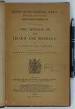 Sheet Memoir 359. (1912). The Geology of the Lizard and Meneage. Flett, J.S. and Hill, J.B. London: Geological Survey