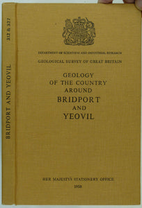 Sheet Memoir 312/27. Bridport and Yeovil, by Wilson, V. et al. 1958, 1st edition.