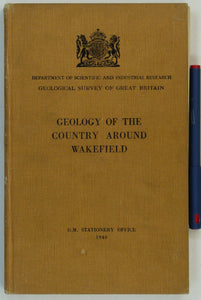 Sheet Memoir  78. Wakefield, by Jones, RCB. et al. 1940, 1st edition.