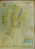 Ecuador (1969). Mapa Geologico de la Republica del Ecuador. Servicio Nacional de Geologia y Mineria. Two joined colour lithographed sheets