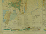 Ecuador (1969). Mapa Geologico de la Republica del Ecuador. Servicio Nacional de Geologia y Mineria. Two joined colour lithographed sheets