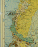 Ecuador (1969). Mapa Geologico de la Republica del Ecuador. Servicio Nacional de Geologia y Mineria. Two joined colour lithographed sheets