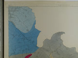 Edinburghshire, 14 (1861)1:10,560 scale OS basemap 1854. 55% blank as adjacent county. Colour washed engraving,