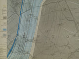 Edinburghshire, &nbsp;7. (1861)1:10,560 scale OS basemap 1854. Covers Dalkeith, together with Edinburghshire 8, adjacent to east