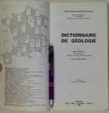 Foucault, Alain (1988). Dictionnaire de Géologie. Paris: Masson, 352pp. 3rd edition. Paperback,