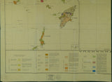 Greece. (1954). Geological Map of Greece. Athens: Institute for Geology and Sub-surface Research. Two maps , north and south, are folded colou