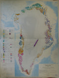 Greenland (c1970).Tectonic/Geological Map of Greenland. Copenhagen: Geological Survey of Greenland, 1:2,500,000 scale. 114 x 85 cm.