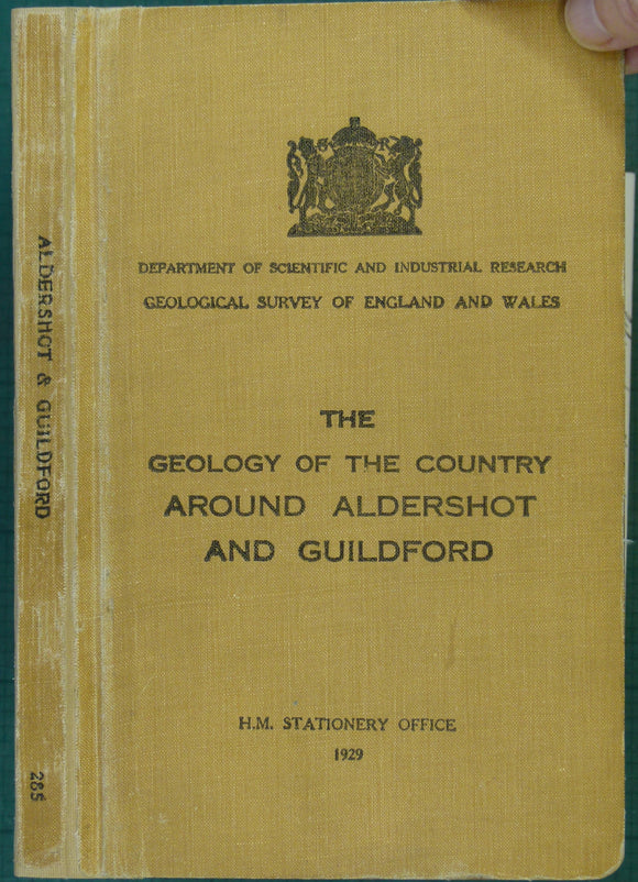 Sheet Memoir 285. The Geology of the Country around Aldershot and Guildford.  By Thurrell, R.G. et al. (1929).