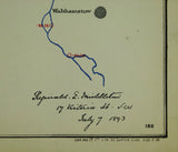 Middleton, R.E. (1893). ‘Water Contour Map to Accompany Report of the Hertfordshire Enquiry’. Royal Commission on Metropolitan Water Supply. Two colour lithograph