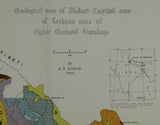 India. Sinha, Anshu K. (1989). Geology of the Higher Central Himalaya. Chichester: John Wiley and Sons. 1st edition, xiv +&nbsp; 219pp. Hardback