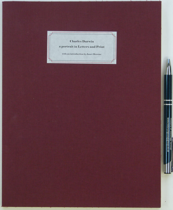 Browne, Janet (2003). Charles Darwin; a portrait in Letters and Print. London: Bernard Quaritch Ltd. 64pp. 1st edition. Paperback