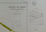 Israel (1964). Geological Map of Israel: Jerusalem-Bet Shemesh. Ministry of Development, Geological Survey. 1: 50,000 scale. Colour
