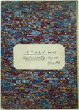 Italy. (1889). Carta Geologica d’Italia. &nbsp;Roma: Cura del R[egio]. Ufficio Geologico. Scale 1:1,000,000. Colour lithograph 120 x 107 cm mounted on linen folding to 30 x 21.5 cm. between marbled card covers